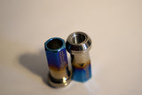 GR5 Titanium Wheel Lug Nuts Only – M12x1.5mm – Burned Finish – Lightweight & Corrosion Resistant